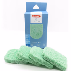 Mousse phosphate pour pompe classic 80. pour aquarium. 4 mousses chargées de matière active naturelle avec une action anti-ph ...