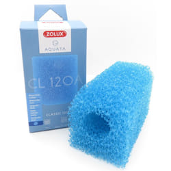 Mousse bleue medium CL 120 A pour pompe classic 120 pour aquarium - zolux