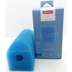 Zolux - Mousse bleue medium cl 160 a pour pompe classic 160 pour aquarium.