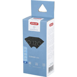 Filtre pour pompe corner 120, filtre co 120 c mousse charbon x 2. pour aquarium. Zolux