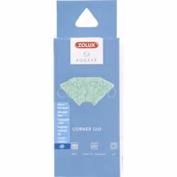 Mousse avec action anti-algues pour pompe corner 120. pour aquarium. Filtration chimique (action sur les phosphates de vos aq ...