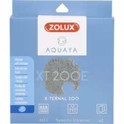 Mousse anti-nitratre pour pompe x-ternal 200. pour aquarium. Absorbe les nitrates présents dans l'eau et améliore la qualité  ...