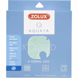 Mousse avec action anti-alguess pour pompe x-ternal 200. pour aquarium. Filtration chimique (action sur les phosphates de vos ...