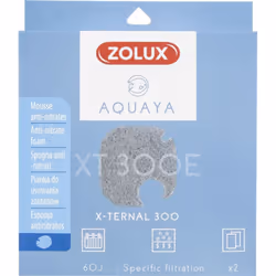 Mousse anti-nitrate pour pompe x-ternal 300. pour aquarium. Absorbe les nitratres présents dans l'eau et améliore la qualité  ...