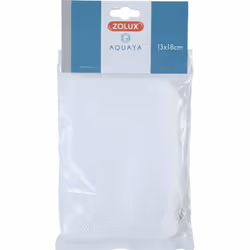 Filet masse filtrante 13 x 18 cm pour aquarium Ce filet à remplir de masse filtrante permet une filtration optimale pour entr ...