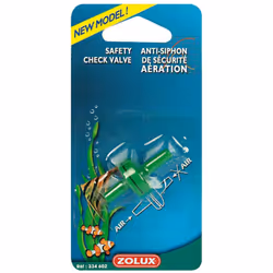 Zolux Nanolife - Set de 2 Valves Anti-Retour pour Aération d'Aquarium Préservez la longévité de votre pompe à air et évitez l ...