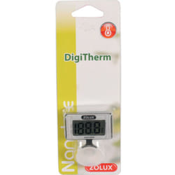 Zolux - Thermomètre électronique avec ventouse. pour aquarium.