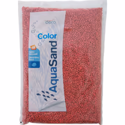 Sable décoratif. aqua Sand rouge framboise. 1 kg. pour aquarium. Sol décoratif coloré pour aquariums, grâce à sa couleur atyp ...