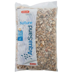 Sol décoratif - Aquasand - Nature Quartz - 100% naturel - Gris - Granulométrie 3-8 mm