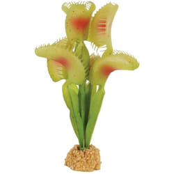 Plante carnivore artificielle, décoration aquarium, H 21 cm - zolux