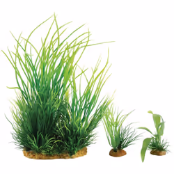 Wiha n°1 plantes artificielles 3 pieces boite contenant 3 pieces. 2 petites pieces environ ø 2.5 cm hauteur de 3 à 6 cm envir ...