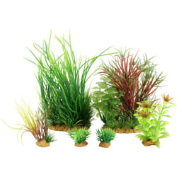 Zolux - Jalaya n°4 plantes artificielles 6 pieces h 18 cm Plantkit décoration d'aquarium