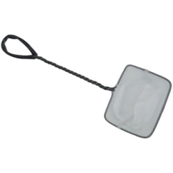 Epuisette filet blanc, maille fine, 10 cm x 8.5 x 32 cm, aquarium Zolux