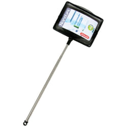 Epuisette inox 12 x 9 rectangulaire télescopique 34 à 71 cm pour aquarium Zolux