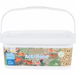 Acti pond stick standard 4 L. pour poisson de bassin. Aliment complet pour poissons de bassin, format 4L. Idéal pour une alim ...