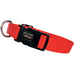 Collier nylon 30-40 cm x 15 mm rouge pour chien - zolux