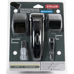 ZOLUX Kit tondeuse electrique sans fil avec batterie - Pour chien