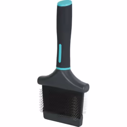 Brosse double flexible pour chiens de la gamme ANAH de chez Zolux. Taille L, Largeur 9.5 x profondeur 6.2 cm x longueur 21.5  ...