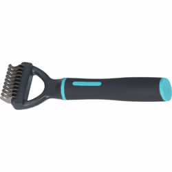 Peigne démêloir 10 dents pour chiens pour poils moyen ou long. Plastique ABS durable et robuste, doux au toucher, bonne prise ...