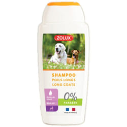 Shampoing poils long et rêches 250 ml pour chien Zolux
