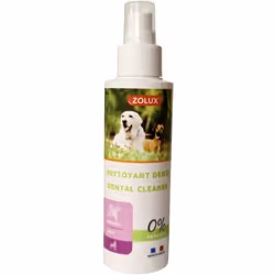 Nettoyant dents 100 ml pour chiens Prévient la formation de tartre, inhibe la croissance des bactéries et élimine la mauvaise ...