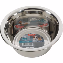 Gamelle Ecuelle inox 850 ML pour chat et petit chien Gamelle simple et efficace diamètre total de la gamelle 16 cm hauteur 6. ...