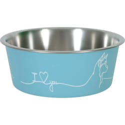 Zolux Ecuelle pour chien Love dog - Bleu