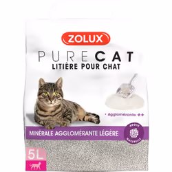 Zolux - Litière minérale agglomérée légère 5L
