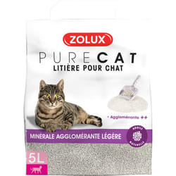 Zolux - Litière minérale agglomérée légère 5L