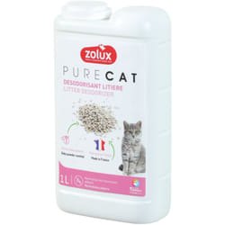Zolux - Désodorisant pour litière parfum baby powder 1 litre pour chat