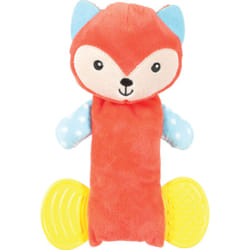 Peluche maxou orange dental 20 cm jouet pour chiots - zolux