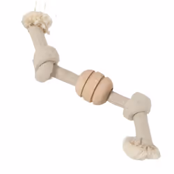 ZOLUX 480456, Chien, Corde, Naturel, Coton, Bois, Mastication, 110 mm