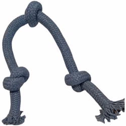 Nouvelle gamme de jouets pour Chien. Corde COSMIC 3 nœuds en polyester pailletée. Bénéfique pour le développement de la mâcho ...