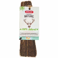 Bâton à mâcher Bois de Cerf biseauté Puppy, poids entre 60 et 80 grammes. longueur de 14 à 16 cm. # mon bois de Cerf. Afin de ...