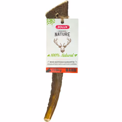 Bâton à mâcher Bois de Cerf Entier Hard, pour chien - de 15 kg. poids entre 70 et 100 grammes. longueur de 14 à 16 cm. # mon  ...