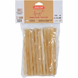 Bâtonnets Torsadés pour Chien ZOLUX - Une Friandise Naturelle Les bâtonnets torsadés de ZOLUX sont des friandises à mâcher 10 ...