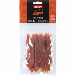 Filet de canard 100 g friandises pour chien Les filets de canard sont sains et délicieux. Vous pouvez ainsi prévoir de longue ...