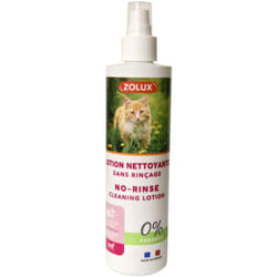 Zolux - Lotion nettoyante sans rinçage 250 ml, pour chat