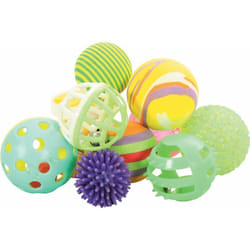 Zolux - 10 jouets multiformes pour chats