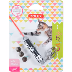 Jouet interactif laser pour chat ZOLUX - Amusement garanti! Un jouet captivant pour votre compagnon félin Le jouet laser ZOLU ...