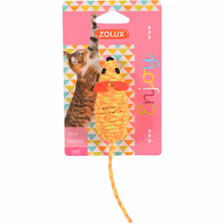 Jouet souris élastique colorée ZOLUX - Un compagnon de jeu idéal pour votre chat Le jouet souris élastique colorée de la marq ...