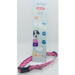 Zolux - Collier puppy pixie 13 mm 25 à 39 cm couleur rose pour chiots