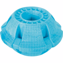 Jouet balle Moos ø 9.5 cm TPR flottant bleu pour chien Jouet flottant en forme de balle. En TPR mousse : une matière innovant ...