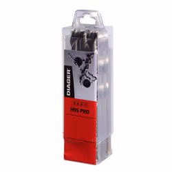Diager 726D04.6, Perceuse, Ensemble de forets, 4,6 mm, 80 mm, Alliage d'acier, Fonte, Acier sans alliage, 4,7 cm