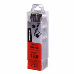 Diager 726D07, Perceuse, 7 mm, 109 mm, Alliage d'acier, Fonte, Acier sans alliage, 6,9 cm, 118°