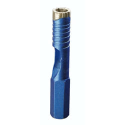Diager - Lot de 4 forets blue ceram avec mandrin d'attachement et pierre à aviver 426C