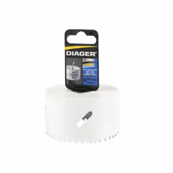 Scie cloche DIAGER ø 121 Scie cloche diager Bi métal diamètre 121 idéale pour :- Plastiques- Bois- Acier- Inox Profondeur de  ...