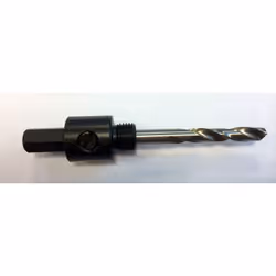 Système Standard d'attachement HEXA pour Scies cloches Ø 14 à 30 mm : Pilote hexagonal pour scie cloche bi-metal (usage sur p ...