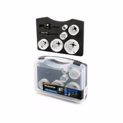 Mallette Scie Cloche spécial Electricien Composition DIAGER Mallette scie cloche complète comprenant :6 cloches de diamètre : ...