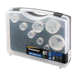 Diager - Mallette 10 scie cloches cobalt - Spécial maintenance - 655C